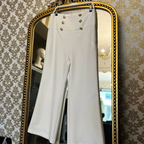 Beyaz Korsajlı Pantolon