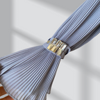 Taş Detaylı Lila Abiye Elbise