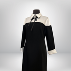 Yaka Detaylı Abiye Elbise