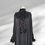 Siyah Para Para Abiye Elbise