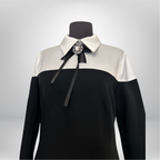 Yaka Detaylı Abiye Elbise