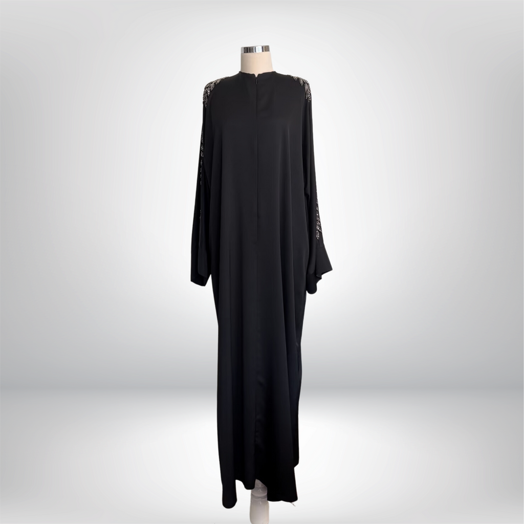 Taş Detaylı Ferace