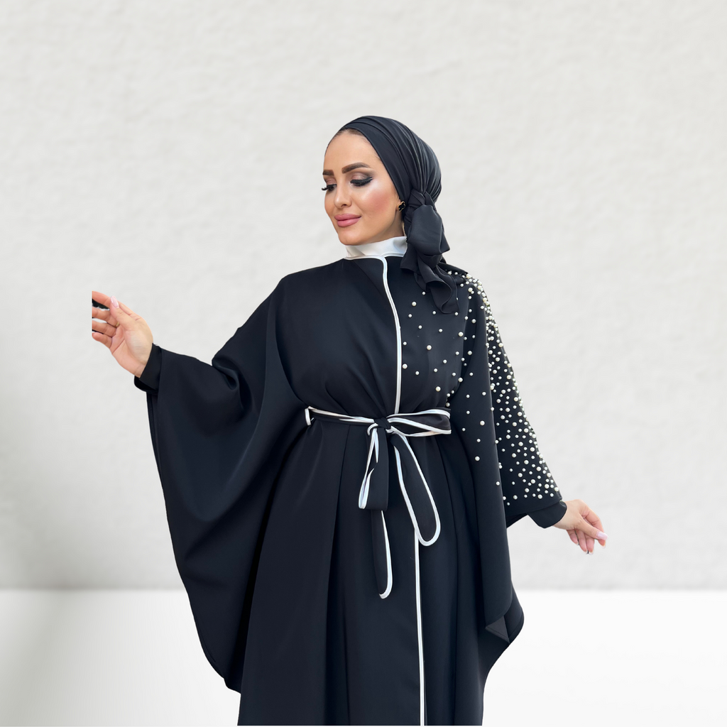 Beyaz İnci Detaylı Kap