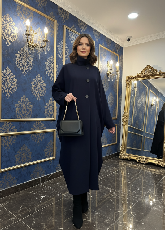 Lacivert Trençkot